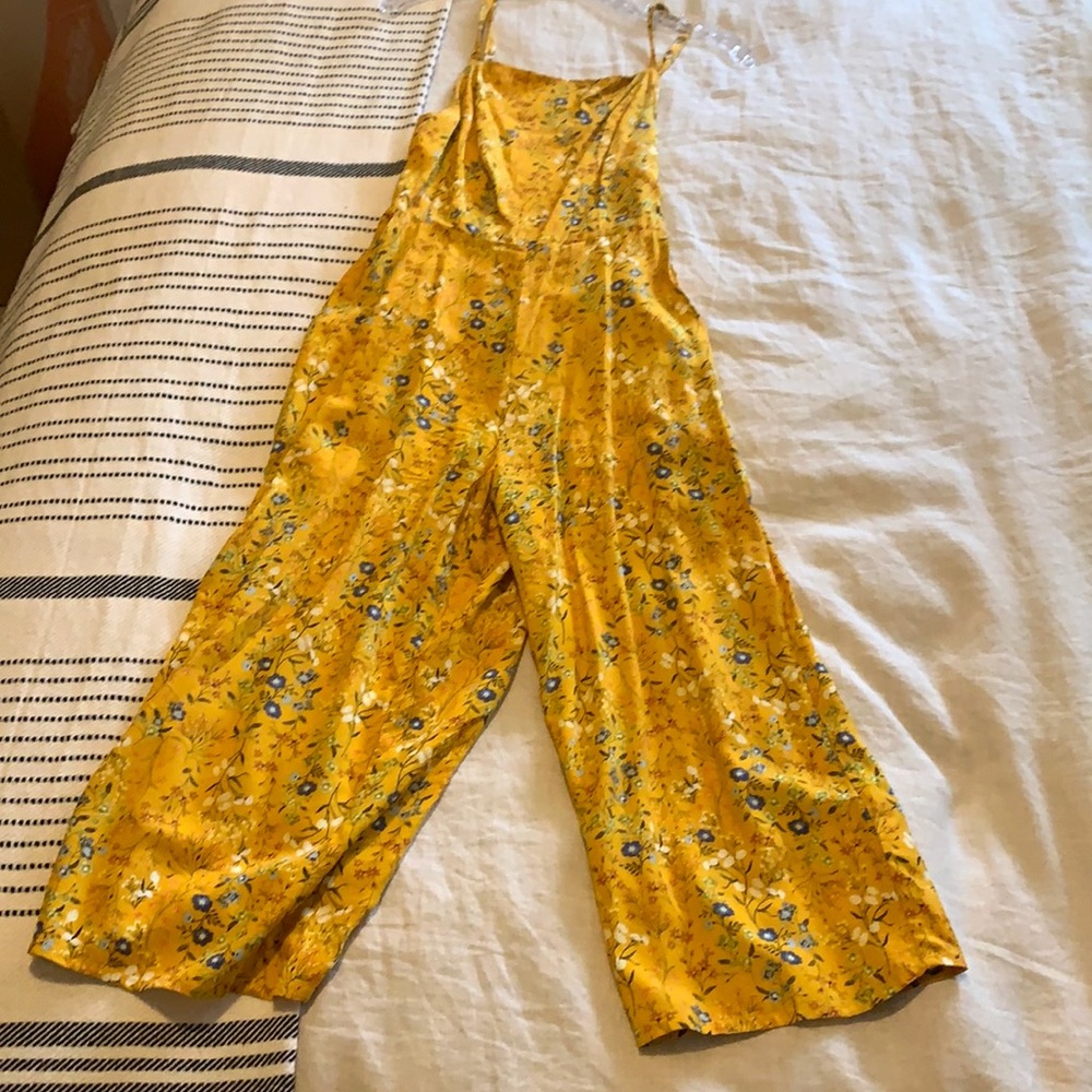 Yellow jumpsuit